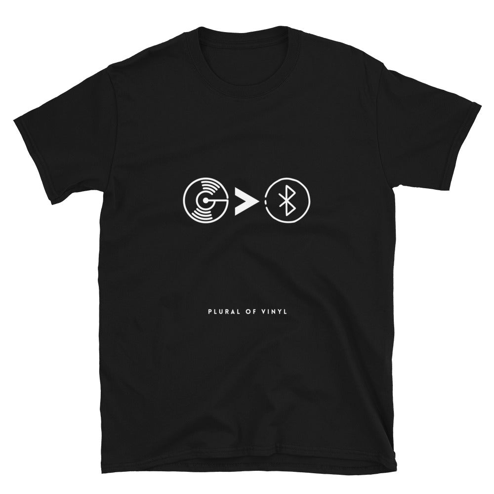 "GREATER THAN" Short-Sleeve Unisex T-Shirt